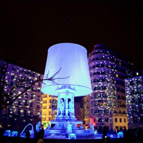 La fête des lumières à Lyon